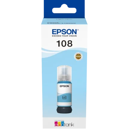Encre Epson 108 ORIGINAL CYAN CLAIRE